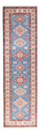 Corredor Tapete Ziegler - Kazak - 299 x 85 cm - azul