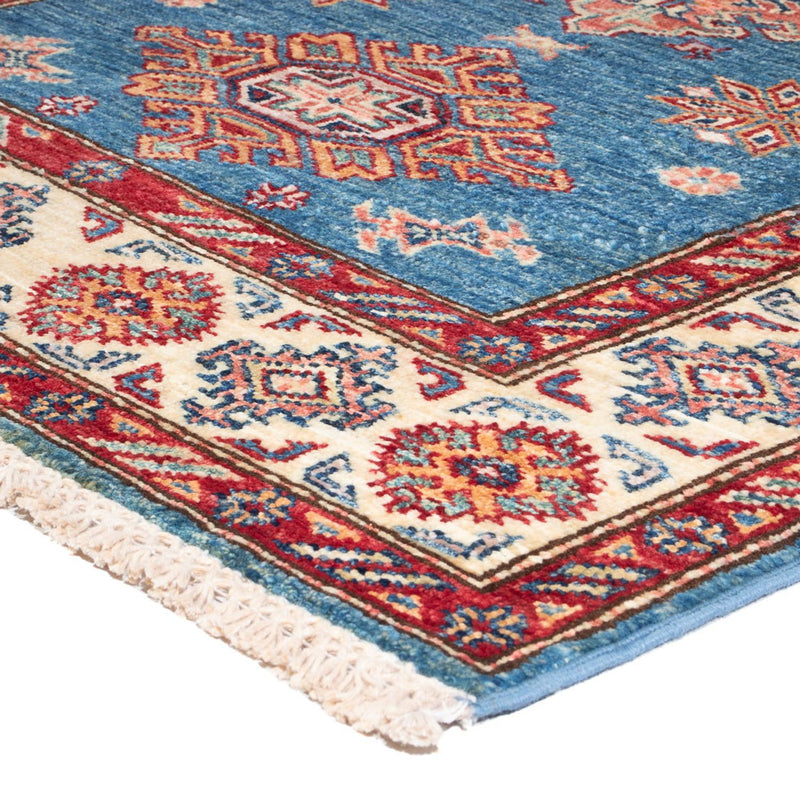 Corredor Tapete Ziegler - Kazak - 299 x 85 cm - azul