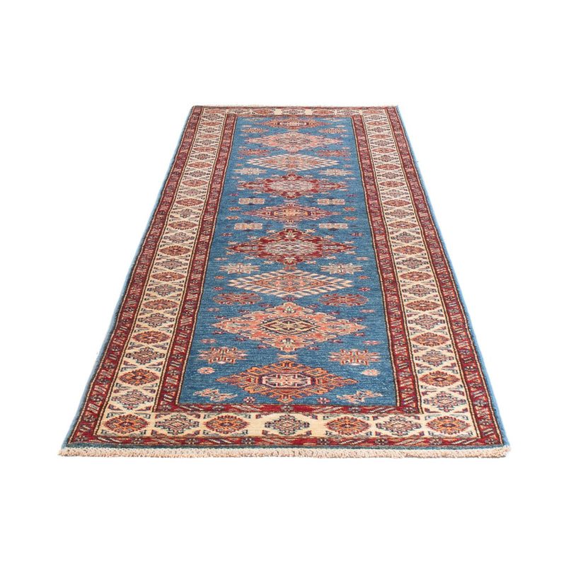 Corredor Tapete Ziegler - Kazak - 299 x 85 cm - azul