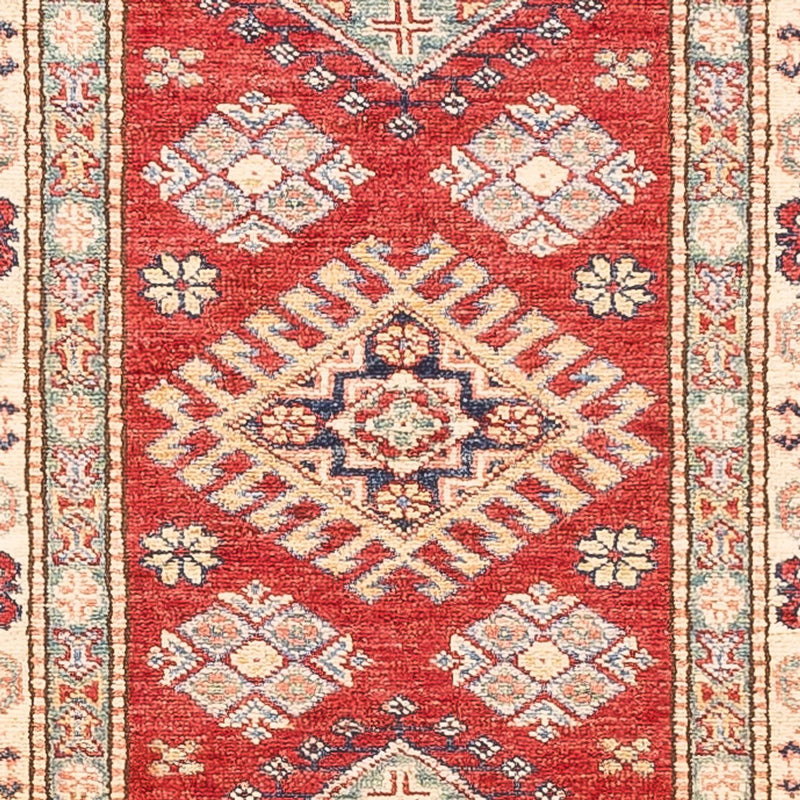 Corredor Tapete Ziegler - Kazak - 304 x 80 cm - vermelho