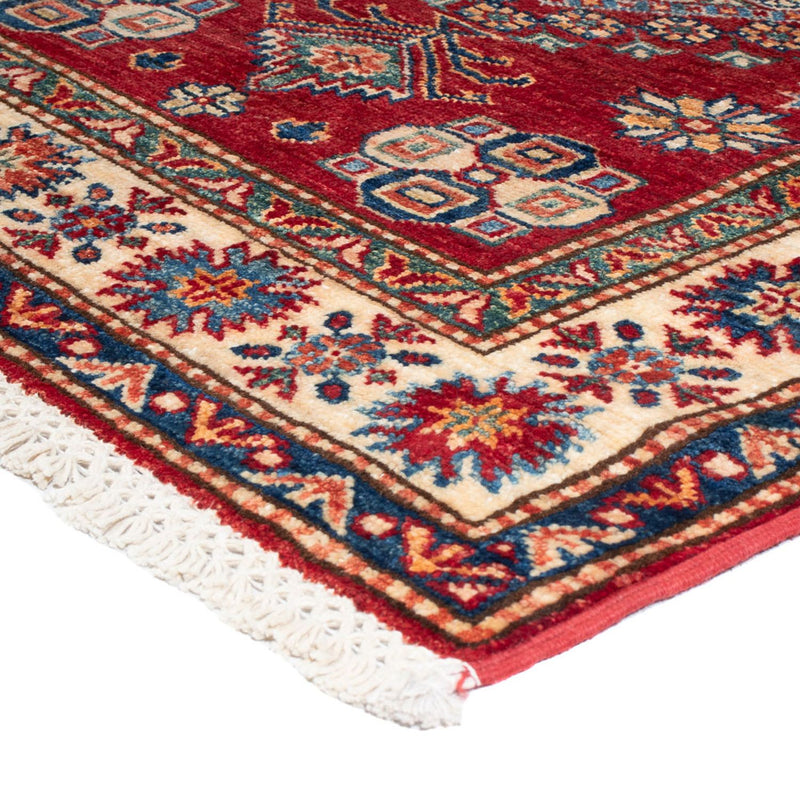 Corredor Tapete Ziegler - Kazak - 302 x 80 cm - vermelho