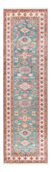 Corredor Tapete Ziegler - Kazak - 302 x 83 cm - turquesa – product image