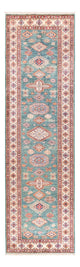 Corredor Tapete Ziegler - Kazak - 302 x 83 cm - turquesa