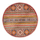 Tapete Ziegler - Shal ronda  - 124 x 117 cm - multicolorido
