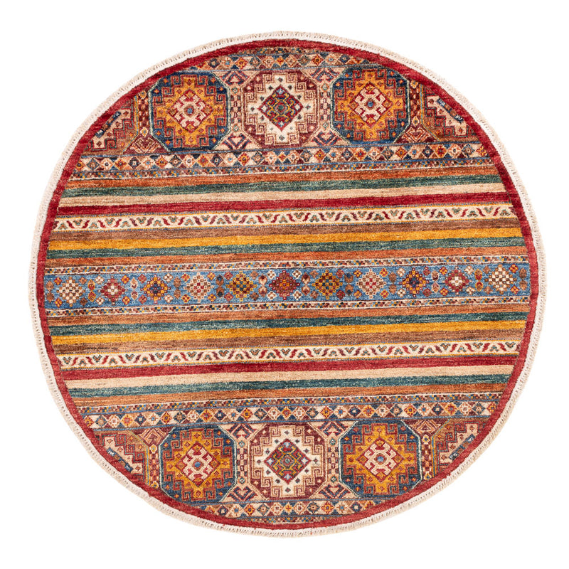 Tapete Ziegler - Shal ronda  - 124 x 117 cm - multicolorido