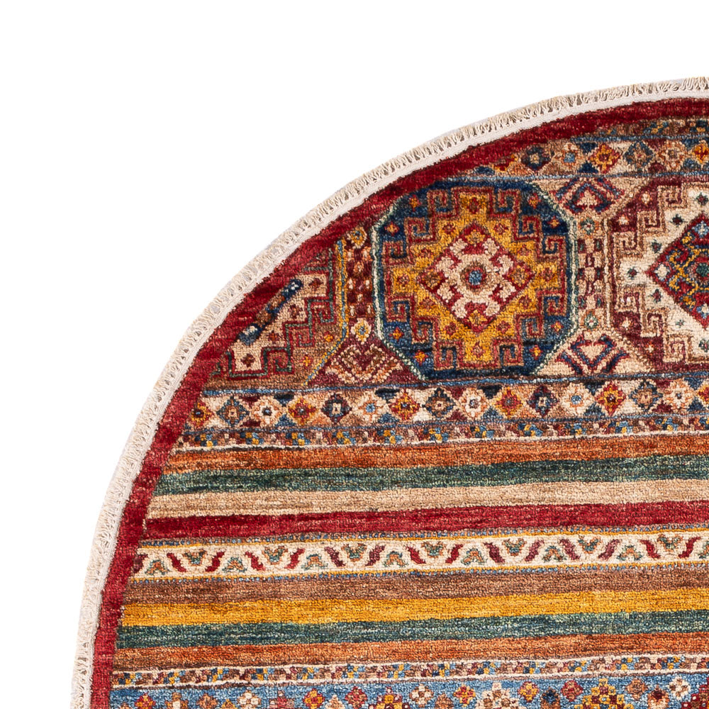 Tapete Ziegler - Shal ronda  - 124 x 117 cm - multicolorido