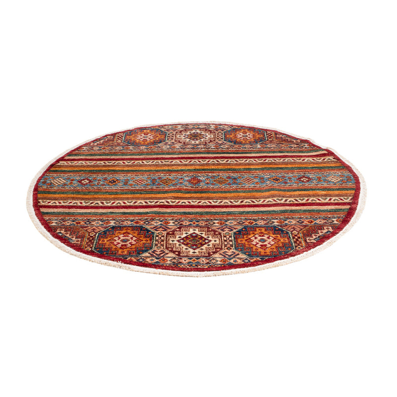 Tapete Ziegler - Shal ronda  - 123 x 115 cm - multicolorido