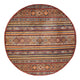 Tapete Ziegler - Shal ronda  - 250 x 244 cm - multicolorido