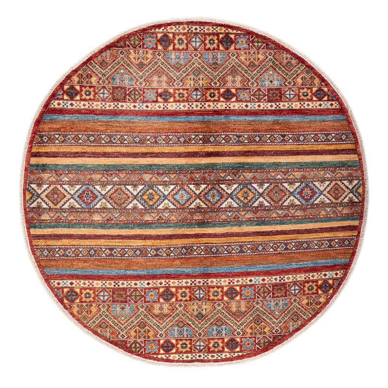 Tapete Ziegler - Shal ronda  - 144 x 147 cm - multicolorido