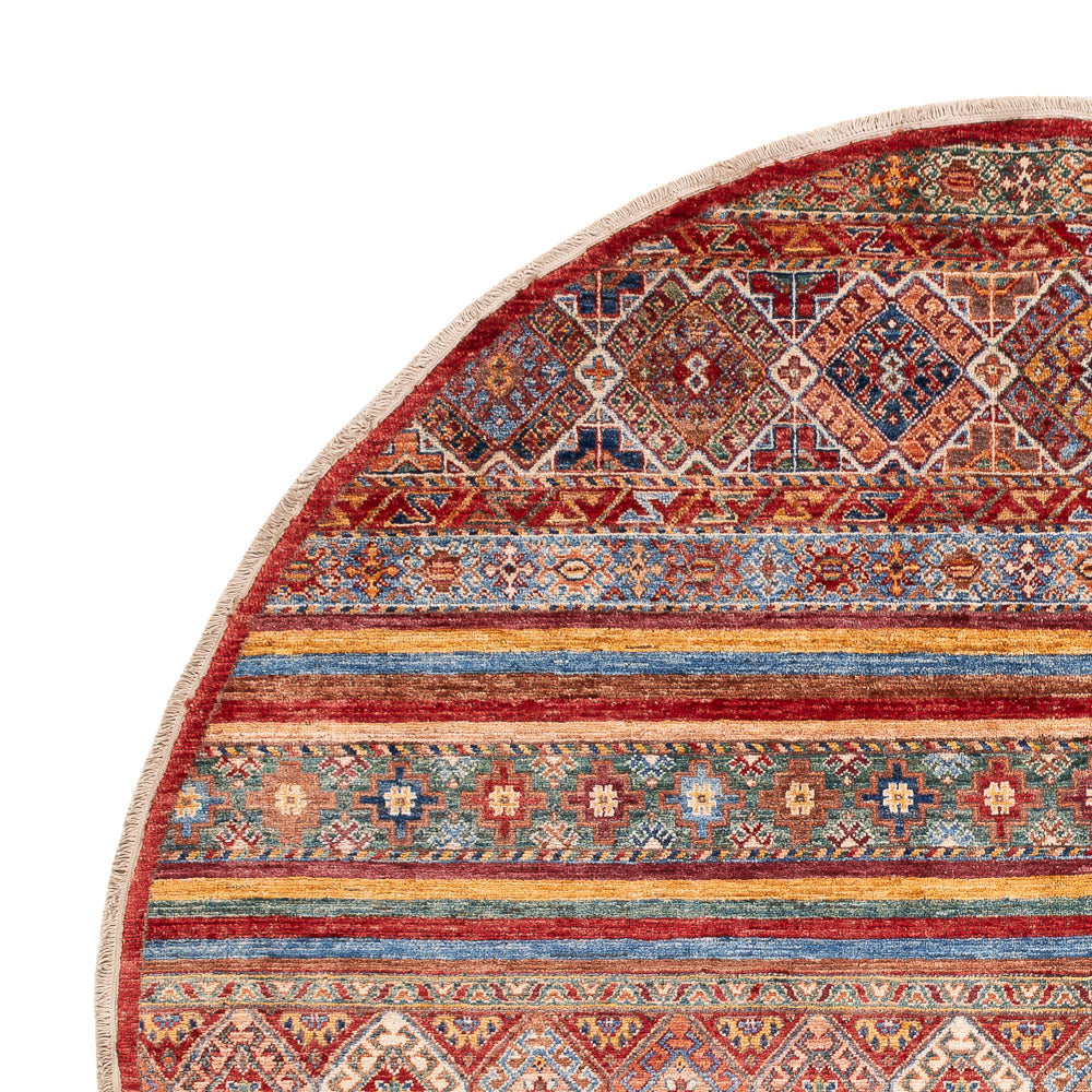 Tapete Ziegler - Shal ronda  - 195 x 199 cm - multicolorido