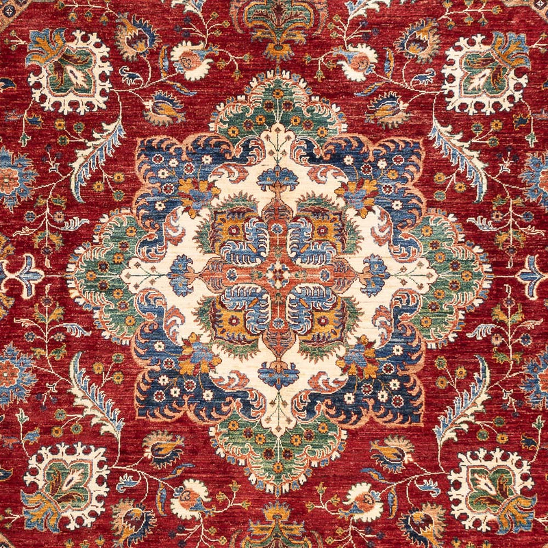 Tapete Ziegler - Kazak ronda  - 302 x 297 cm - multicolorido