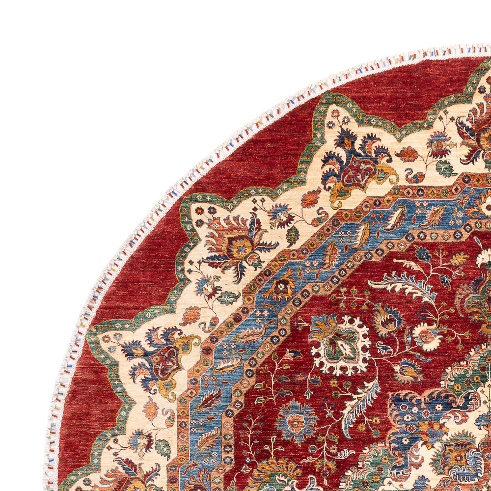 Tapete Ziegler - Kazak ronda  - 302 x 297 cm - multicolorido