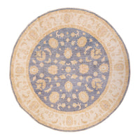 Tapete Ziegler ronda  - 198 x 196 cm - azul-mar – product image