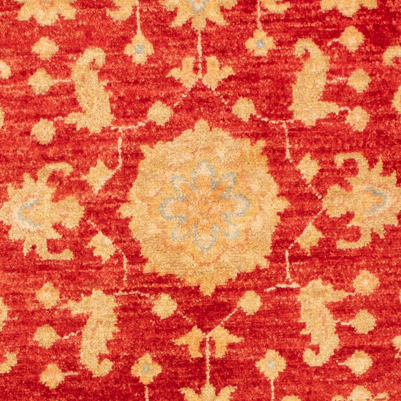 Tapete Ziegler ronda  - 99 x 96 cm - vermelho