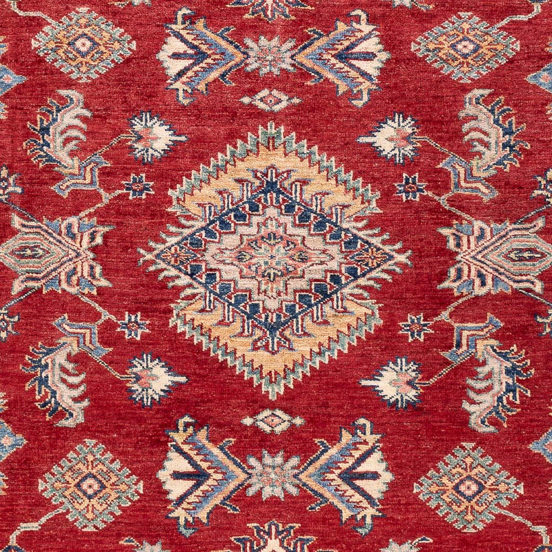 Tapete Ziegler - Kazak - 198 x 151 cm - vermelho