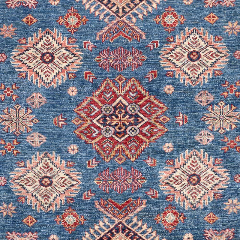 Tapete Ziegler - Kazak - 210 x 147 cm - azul