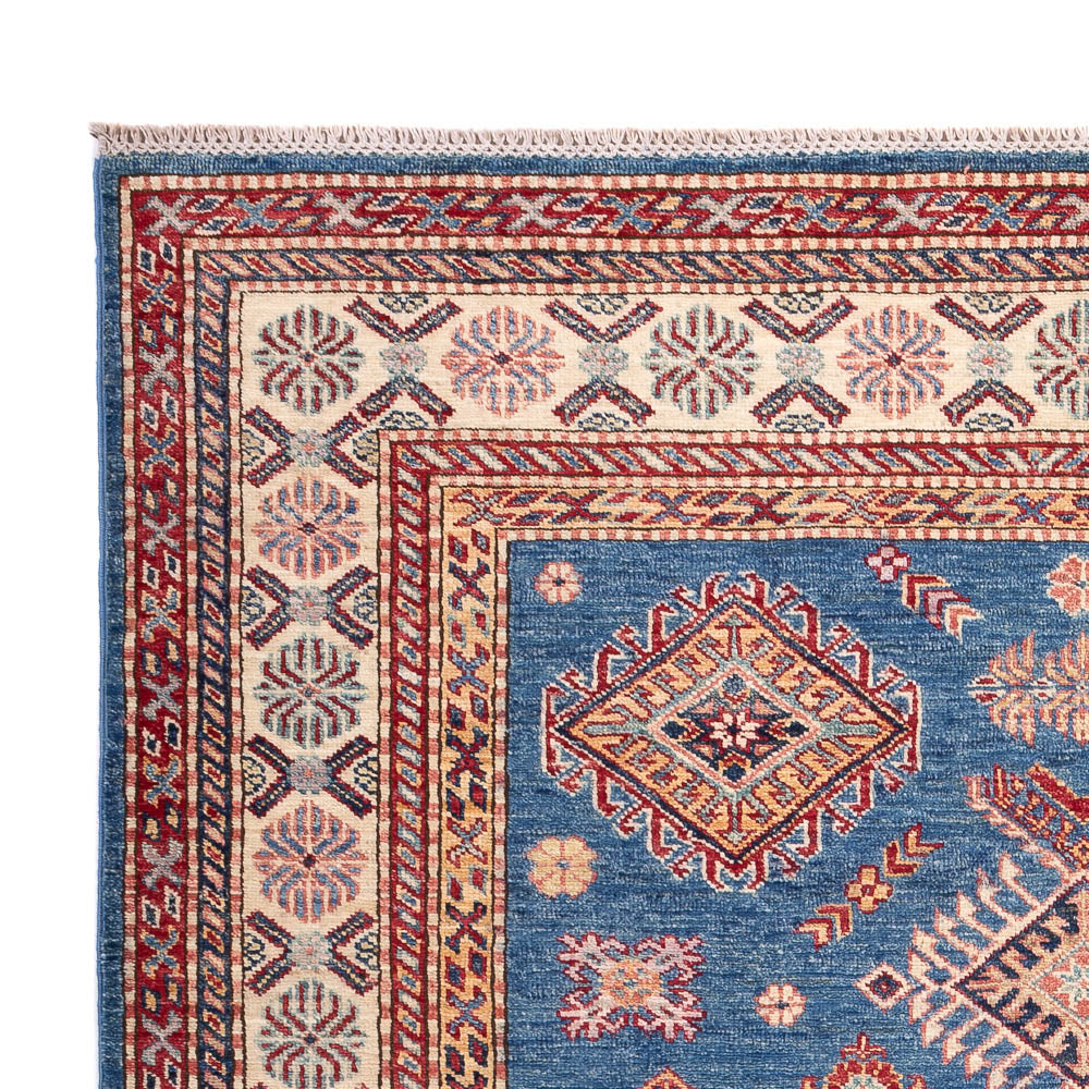 Tapete Ziegler - Kazak - 210 x 147 cm - azul