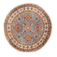Tapete Ziegler - Kazak ronda  - 148 x 147 cm - azul – product image