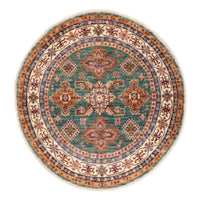 Tapete Ziegler - Kazak ronda  - 151 x 147 cm - verde – product image