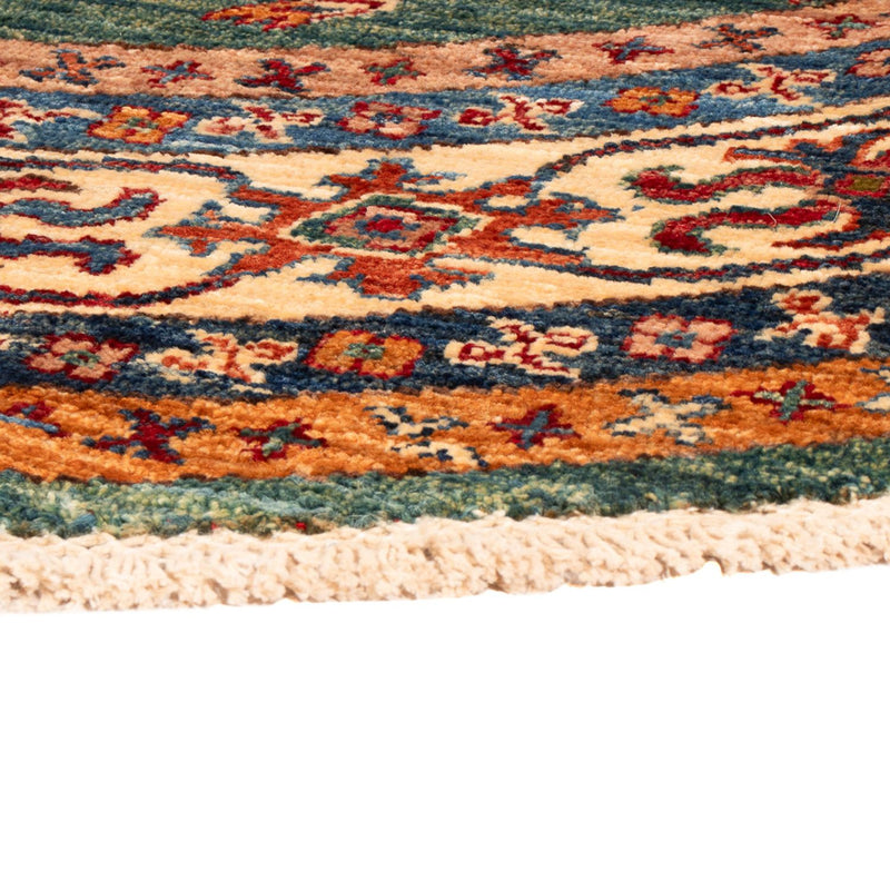 Tapete Ziegler - Kazak ronda  - 151 x 147 cm - verde