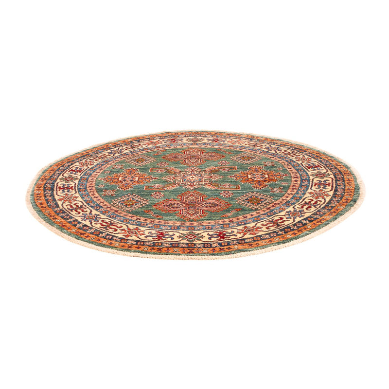 Tapete Ziegler - Kazak ronda  - 151 x 147 cm - verde