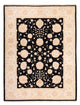 Tapete Ziegler - 197 x 151 cm - azul escuro