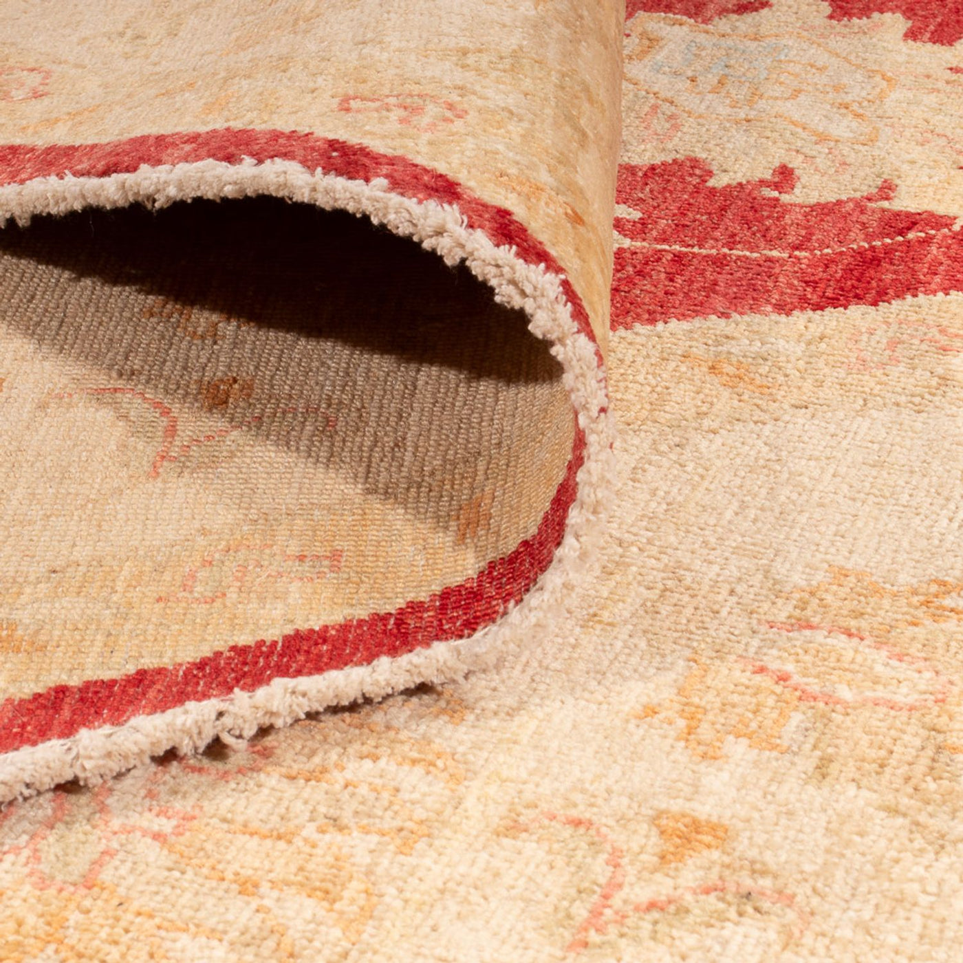 Tapete Ziegler ronda  - 252 x 250 cm - vermelho