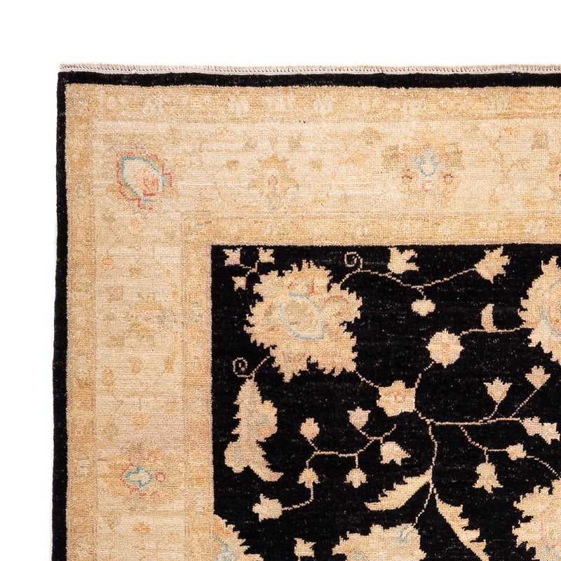 Tapete Ziegler - 204 x 151 cm - azul escuro