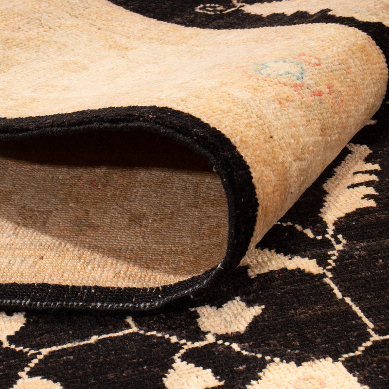 Tapete Ziegler - 204 x 151 cm - azul escuro