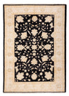 Tapete Ziegler 125x182cm - Tapete Oriental - Rectangular / Preto / 125 x 182 cm Rectangular