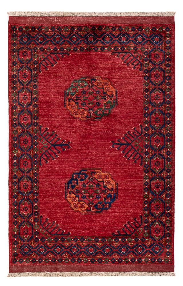 Tapete afegão 183x125cm - Tapete Oriental