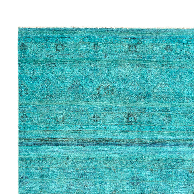Tapete Ziegler - Moderno - Vintage / Colorido - 295 x 207 cm - turquesa