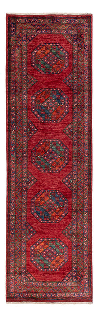 Corredor Tapete afegão - Kunduz - 291 x 87 cm - vermelho – product image