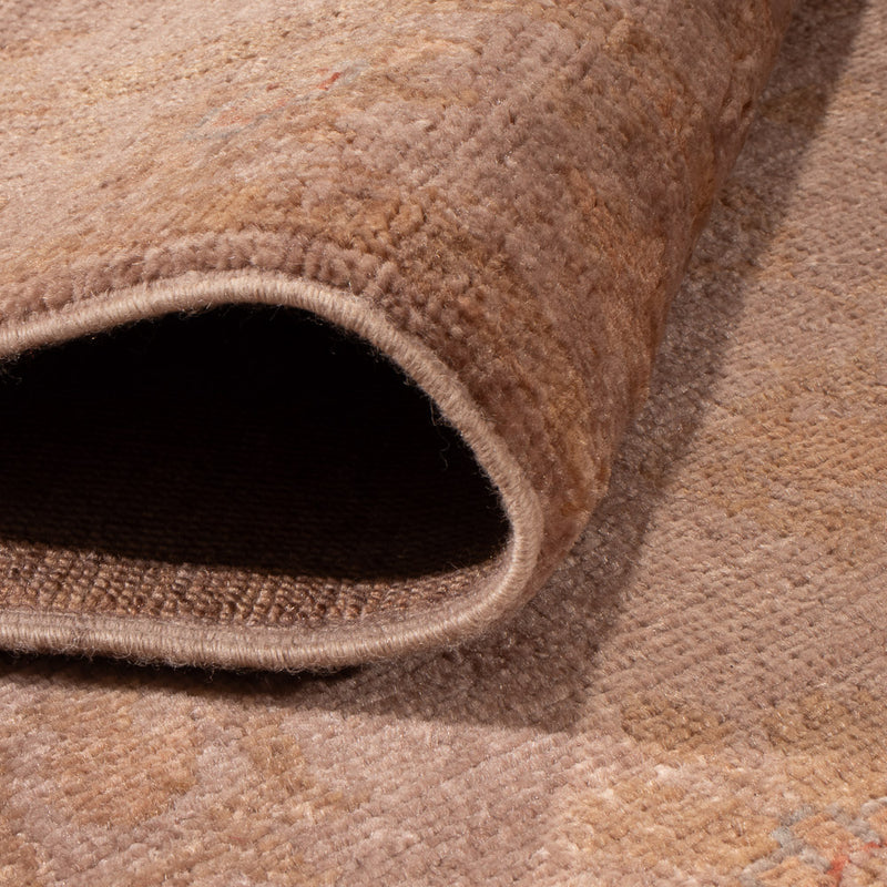 Corredor Tapete Ziegler - Moderno - 372 x 83 cm - castanho claro