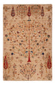 Tapete Ziegler - Ariana - 160 x 105 cm - bege escuro