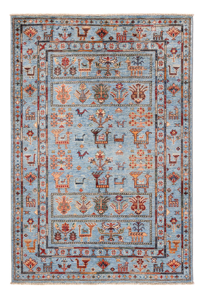 Tapete Ziegler - Ariana - 154 x 104 cm - azul claro