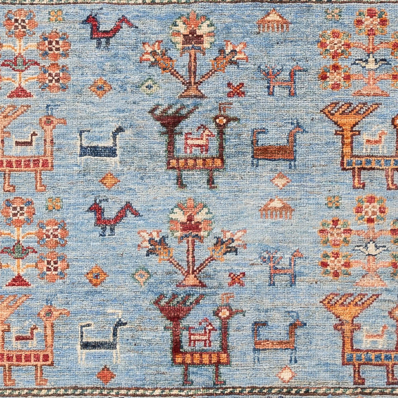 Tapete Ziegler - Ariana - 154 x 104 cm - azul claro
