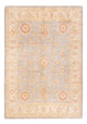 Tapete Ziegler - 147 x 103 cm - azul petróleo