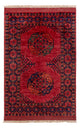 Tapete afegão - 151 x 103 cm - vermelho