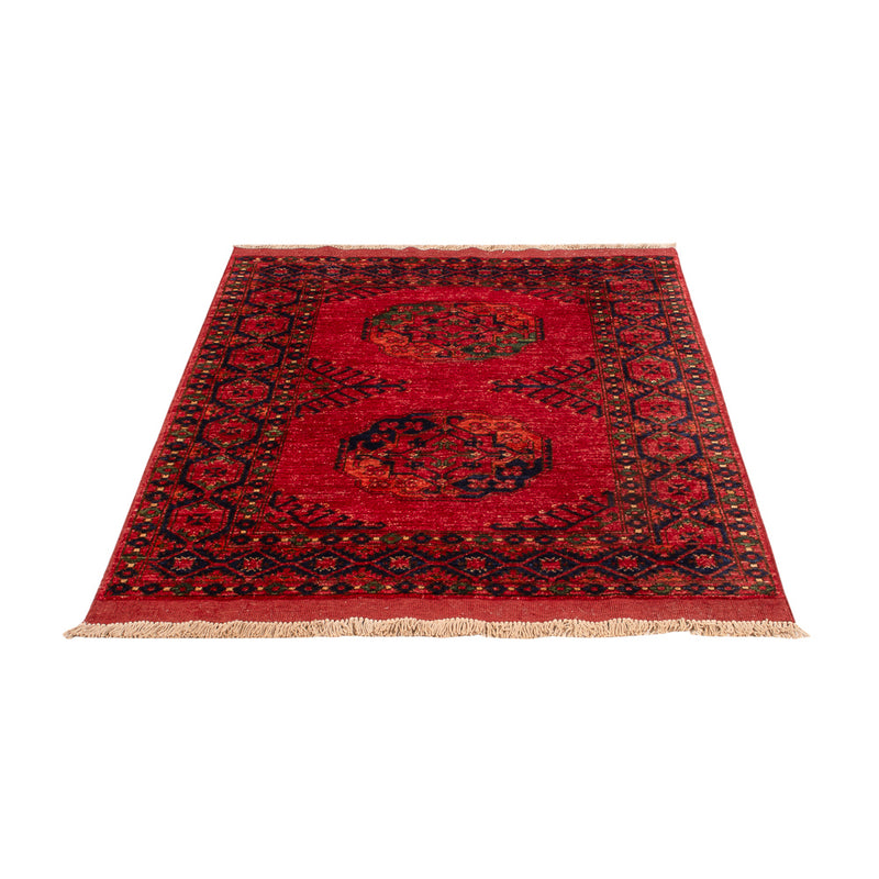 Tapete afegão - 151 x 103 cm - vermelho