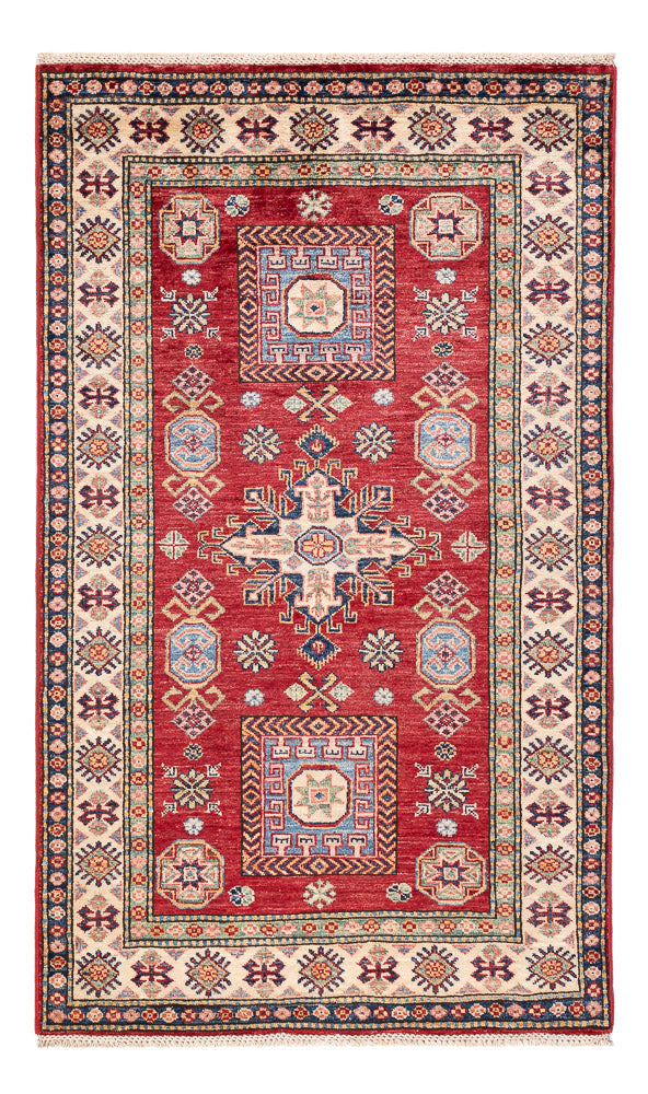 Tapete Ziegler - Kazak - 159 x 98 cm - vermelho