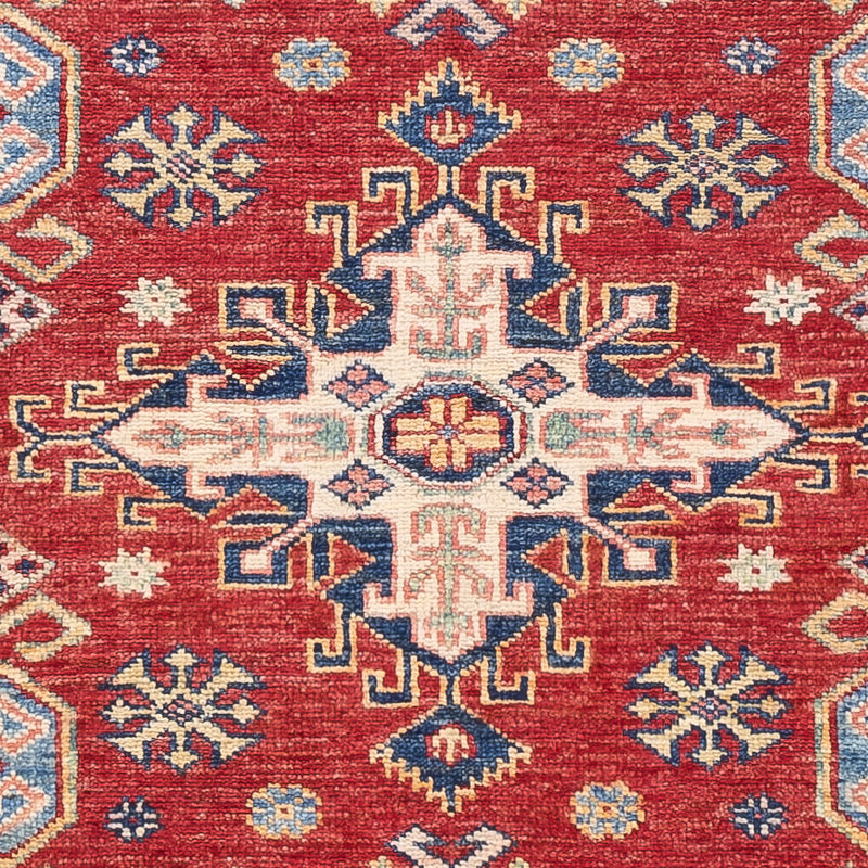 Tapete Ziegler - Kazak - 146 x 99 cm - vermelho
