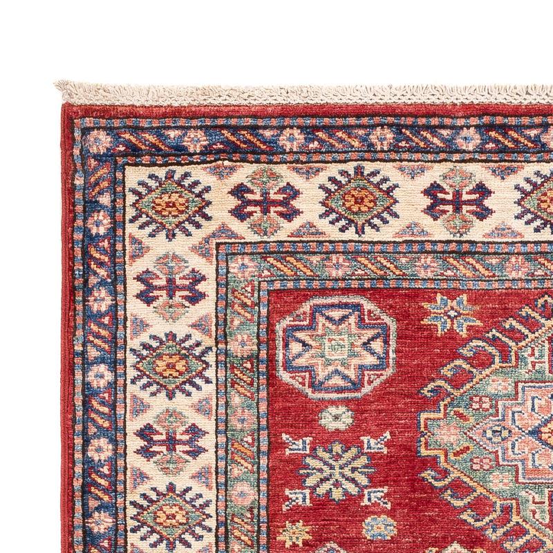 Tapete Ziegler - Kazak - 146 x 99 cm - vermelho