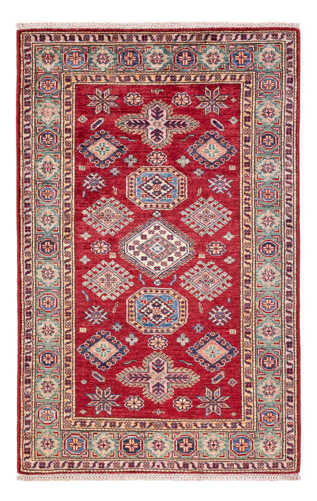 Tapete Ziegler - Kazak - 155 x 100 cm - vermelho