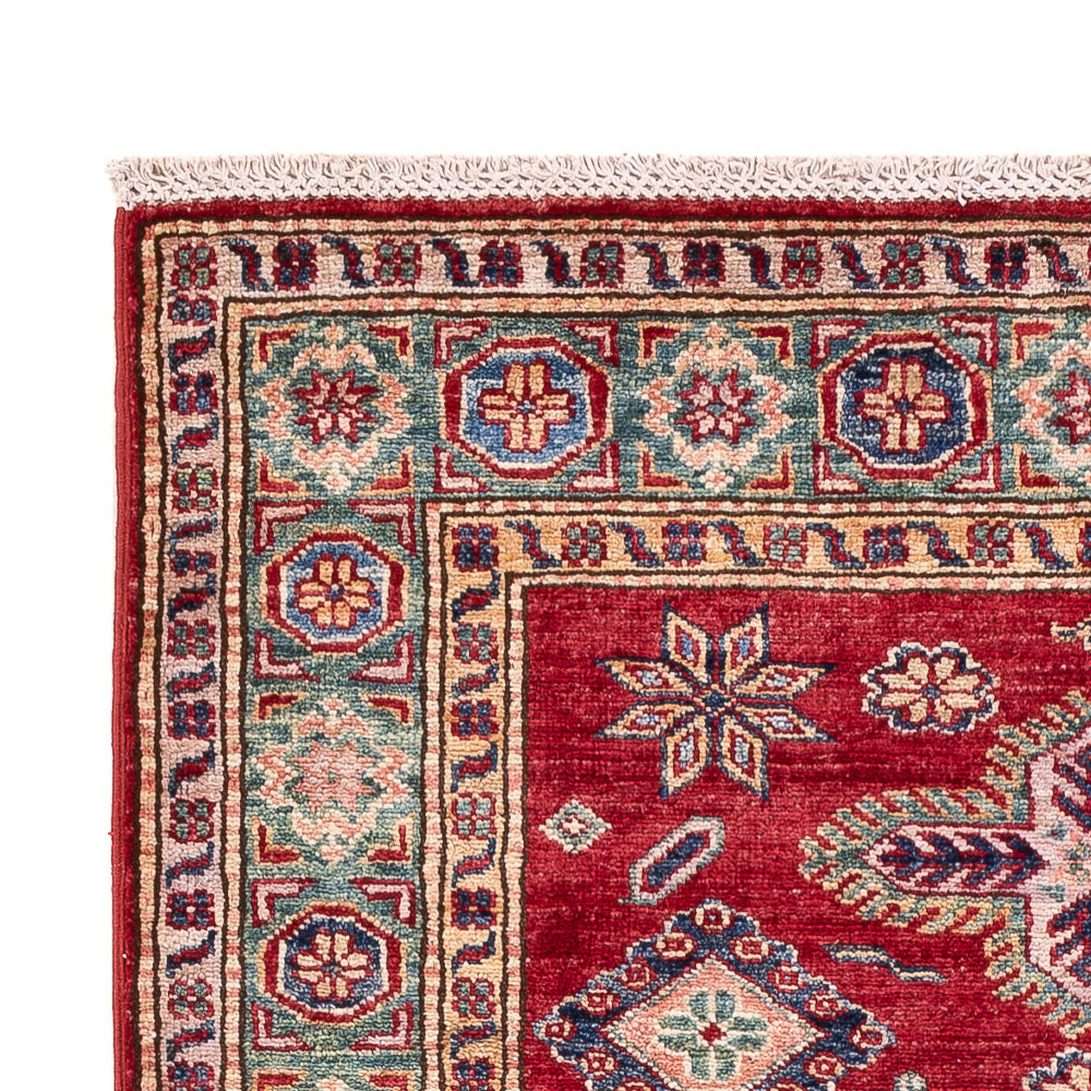 Tapete Ziegler - Kazak - 155 x 100 cm - vermelho