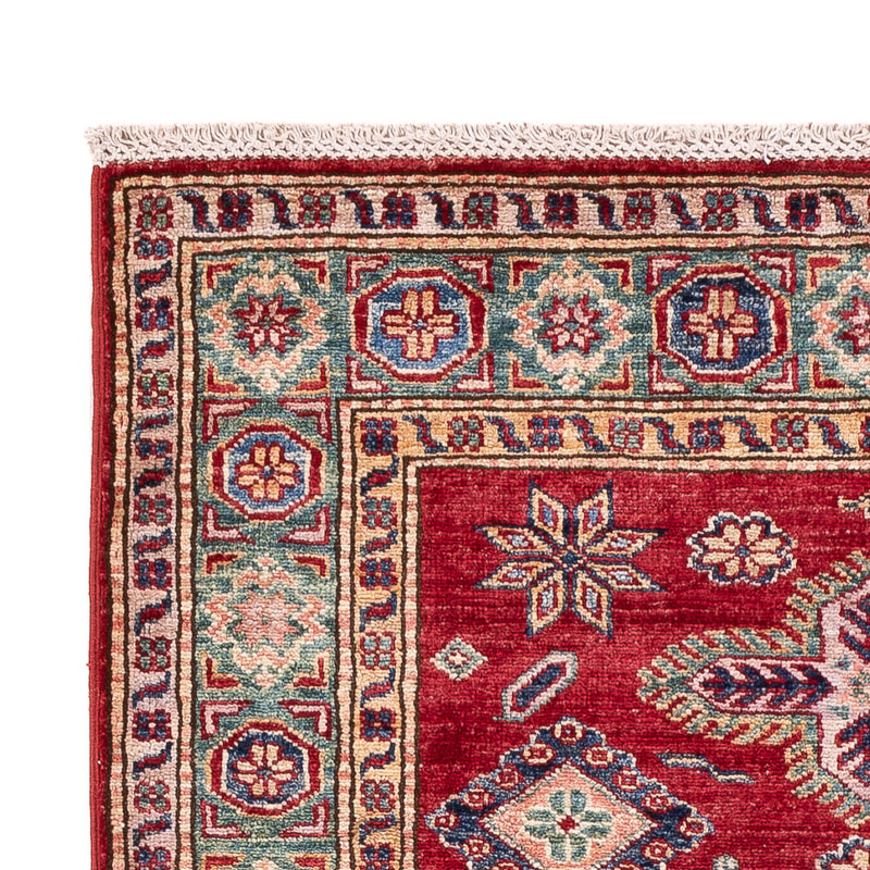 Tapete Ziegler - Kazak - 155 x 100 cm - vermelho