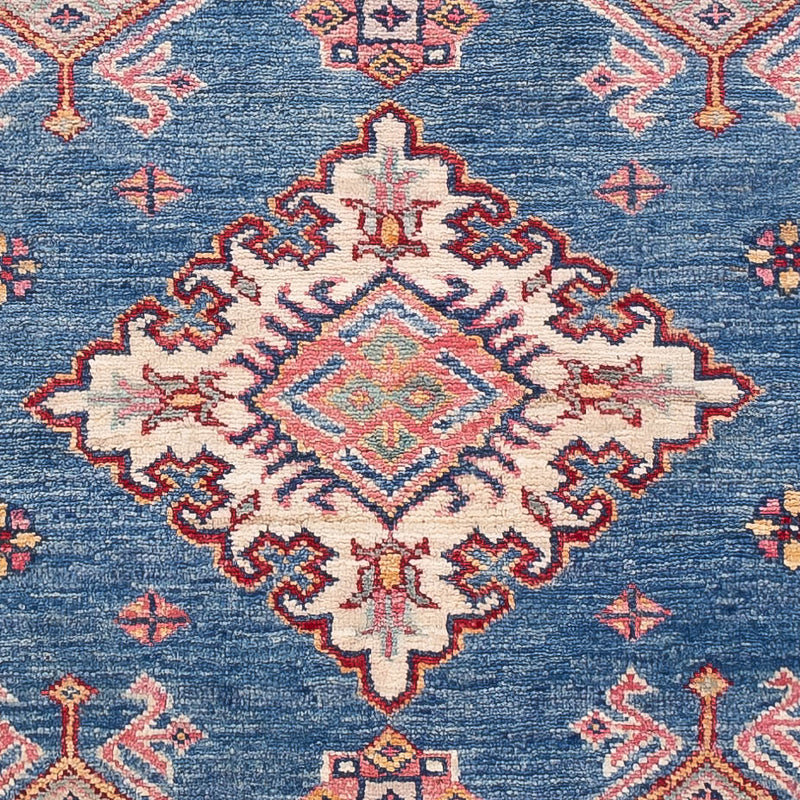 Tapete Ziegler - Kazak - 152 x 99 cm - azul