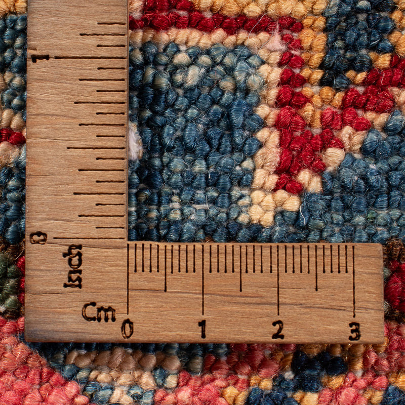 Tapete Ziegler - Kazak - 152 x 99 cm - azul