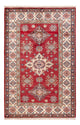 Tapete Ziegler - Kazak - 151 x 101 cm - vermelho