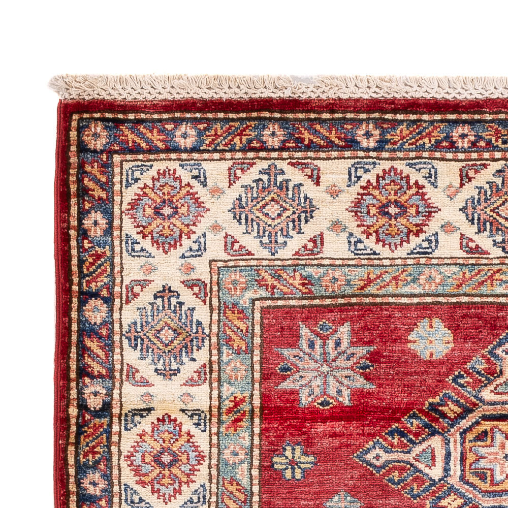 Tapete Ziegler - Kazak - 151 x 101 cm - vermelho
